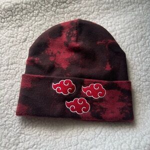 Naruto Shippuden Akatsuki Clan Tie-Dye Beanie